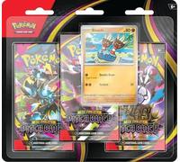 Pokemon TCG Mega Evolution Pitch Black 3 Booster Pack Blister (Importacion UK) Merchandising standard