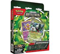 Pokémon TCG: Meowscarada ex Deluxe Battle Deck (Baraja de 60 Cartas Lista para Jugar y Accesorios)