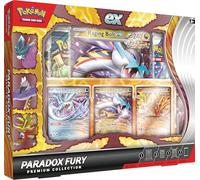 Pokémon TCG: Paradox Fury Premium Collection (1 Tarjeta Promocional de Gran tamaño, 3 Tarjetas promocionales y 7 Paquetes de Refuerzo)