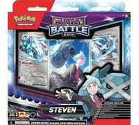 Pokémon TCG: Rival Battle Deck - Steven (1 mazo de 60 Cartas Listo para Jugar)