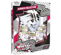 Pokemon TCG Scarlet & Violet 10.5 White Flare Binder Collection Box - 5 Packs