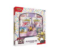 Pokemon TCG Scarlet & Violet 151 Alakazam ex Caja - 4 Sobres Y Set Promocional