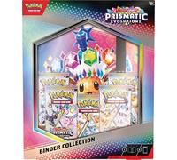 Pokémon TCG: Scarlet & Violet - Colección de carpetas Prismatic Evolutions (carpeta con 378 bolsillos y 5 paquetes de refuerzo)