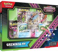 Pokémon TCG: Scarlet & Violet-Shrouded Fable Greninja ex Special Illustration Collection (1 Tarjeta Promocional de Papel de Aluminio de Arte Completo, 2 Tarjetas de Aluminio y 5 Paquetes de Refuerzo)