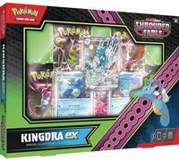 Pokemon TCG: Scarlet & Violet-Shrouded Fable Kingdra ex Special Illustration Collection (1 Tarjeta Promocional de lámina de Arte Completo, 2 Tarjetas de Aluminio y 5 Paquetes de Refuerzo)