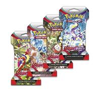 POKEMON TCG: Scarlet & Violet Sleeved Booster Packs - 8 Packs (80 Cards)