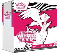 Pokemon TCG: Scarlet & Violet - White Flare Elite Trainer Box (R) EN, ETB, Tarjetas coleccionables, 10-10037-107