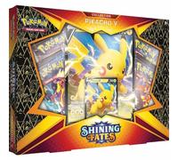 Pokémon TCG: Shining Fates Collection Pikachu V Box Juegos de Cartas, Individual, Multicolor, 34503