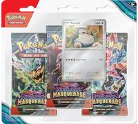 Pokémon TCG: Escarlata Y Púrpura-Mascarada Crepuscular Paquete De 3 (Asortido)