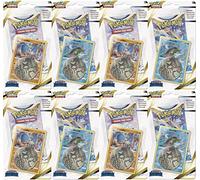 Pokemon TCG: Sword & Shield Silver Tempest Checklane Blister Cranidos and Basculin Bundle Pack - 8 Packs 80 Cards