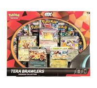Pokemon TCG: Tera Brawlers Premium Collection | Cartas coleccionables | Edad: 6+ años