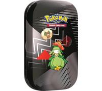 Pokémon TCG: Unova Mini Tin - Lilligant & Whimsicott (2 Paquetes de Refuerzo y 1 Tarjeta Adhesiva)