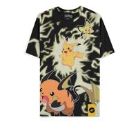 Pokémon Team Hombre Camiseta Multicolor M 100% algodón Regular