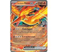 Pokemon - Team Rocket's Moltres ex - 031/182 - Destined Rivals - Doble raro - Tarjeta individual