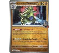 Pokemon - Team Rocket's Tyranitar 096/182 - Destined Rivals - Lámina inversa - Tarjeta individual