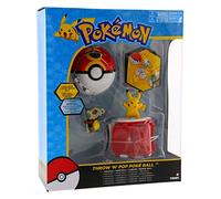 Pokemon Throw 'n' Pop Pokeball Pikachu & Poke Ball/Cubone & Repeat Ball Set