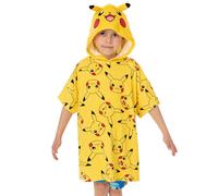 Pokemon Toalla con Capucha de Pikachu para Niños/Niñas (NS7458)
