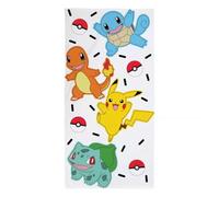 Pokémon: Toalla de baño - 70 x 140 cm, 100% algodón