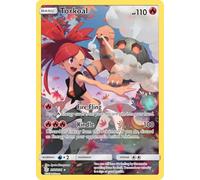 Pokemon - Torkoal 237/236 - Eclipse cósmico - Carta individual de papel de aluminio raro (franela)