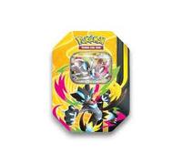 Pokémon Trading Card Game Mega Dragonite ex Tin Box x 1 | Carta promocional incluida, colección exclusiva, lata de colección, juego de cartas, para coleccionistas