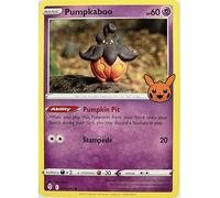 Pokemon Trick or Trade - Tarjeta de Halloween - Pumpkaboo Evolving Skies 076/203