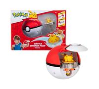 Pokemon Trompo Giratorio Para Batallas Y Lanzador Poke Ball Pikachu 2025