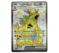 Pokemon - Tyranitar ex 211/197 - Llamas de obsidiana - Ultra Raro - Arte Completo