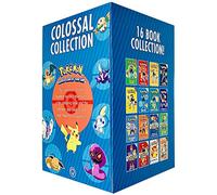 Pokemon Ultimate Collection 14 Books Set (Ash's Big Challenge,Pokémon Peril,The Orange League,Scyther vs Charizard,Race to Danger,Show Time,Power Up Psyduck,The Winners Cup,The Pokémon School & More)