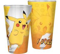 POKEMON - Large Glass Premium - 400ml - Pikachu foil