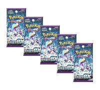 Pokemon Violet EX SV1V Paquete de refuerzo coreano x5 | Scarlet & Violet Korean | Cartas de Pokémon coreanas | 5 cartas por paquete | Titán autenticado