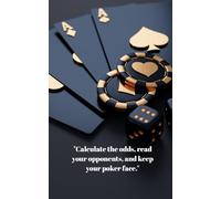Poker ACES Notebook - A4 120 Grid Pages | For Study, Math & Notes | Graph Paper & Games: Poker-themed design with Aces. Durable cover, grid pages for ... gaming sessions. Large format, premium paper.