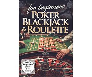 Poker, Blackjack & Roulette for Beginners [DVD]