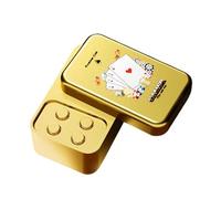 Poker Card Fidget Slider - Stress Relief Hand Toy, 1.06in Push Card Slider Device, Lightweight Construction with Easy Glide, Portable Desk Entertainment Tool, Family Events Travel Home Office