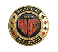 Poker Card Guards - Porte-Bonheur - Bad Beat - 13 Autres motifs en bronze massif