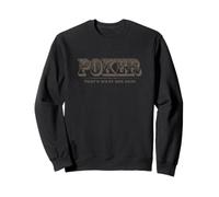 Poker Eso Es Lo Que Dijo Funny Gambling Casino Faded Look Sudadera