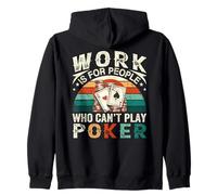 Poker Jugador Juego de Cartas Amante Poker Entusiasta Traje Sudadera con Capucha