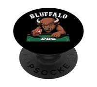 Poker Player Card Bluff All In Jugador de Cartas Divertida PopSockets PopGrip Adhesivo