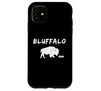 Poker Player Card Bluffalo Bluff Jugador de Cartas Divertida Carcasa para iPhone 11
