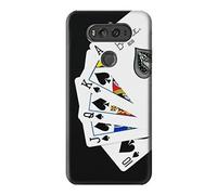 Poker Royal Straight Flush Funda Carcasa Case para LG V20