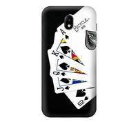 Poker Royal Straight Flush Funda Carcasa Case para Samsung Galaxy J7 (2017) EU Version