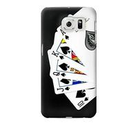 Poker Royal Straight Flush Funda Carcasa Case para Samsung Galaxy S6 Edge
