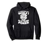 Poker Texas Holdem Cartas Jugador - Casino Juego Póquer Sudadera con Capucha