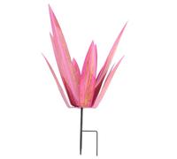 PokFhgur Escultura Rústica de Tequila Grande, Plantas de Agave de Metal Rústico para Patio Al Aire Libre, Decoración del Hogar Agave de Metal Pintado A Mano,F