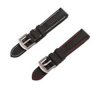 Pokinge 2 correas de reloj de silicona de 20 mm de liberación rápida, cierre plegable, correa de reloj de silicona, impermeable, universal, deportiva, de goma, para hombres y mujeres
