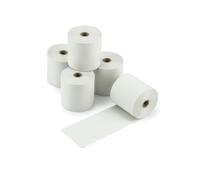 POKORNYS - 20 rollos térmicos de 57 x 45 x 12 mm para dispositivos EC Cash e impresoras de recibos I en blanco I Libre de BPA I Papel térmico para impresora térmica (ancho 57 mm x largo 25 m x
