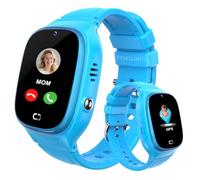 POKUJNFY Reloj Inteligente Niño GPS y Llamadas SOS Teléfono Chat Contactos Juego Modo Clase Despertador IP68 Impermeable Digital Reloj Inteligente Niña Niños Niñas Cumpleaños Regalo