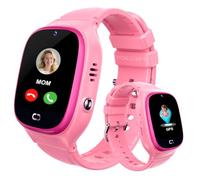 POKUJNFY Reloj Inteligente Niño GPS y Llamadas SOS Teléfono Chat Contactos | Juego Modo Clase Despertador IP68 Impermeable Digital Reloj Inteligente Niña Niños Niñas Cumpleaños Regalo