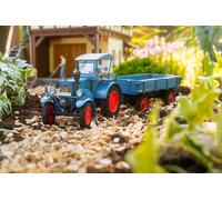 Pola G 331620 - Lanz Bulldog Con Remolque Kit Nuevo