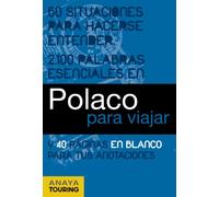 Polaco para viajar (FRASE-LIBRO Y DICCIONARIO DE VIAJE)