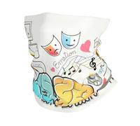 Polaina de cuello con estampado de cerebro humano para todas las estaciones, calentador de cuello de invierno para esquí, bicicleta, correr, deportes al aire libre